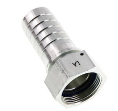 38x54 mm & G1-1/2'' zink plated Steel Hose Pillar with Union Nut DIN EN 14423 / DIN 2826