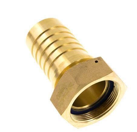 50x68 mm & G2'' Brass Hose Pillar with Union Nut DIN EN 14423 / DIN 2826
