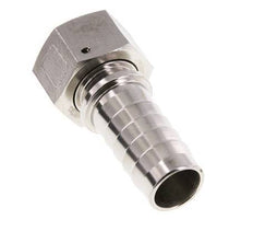 25x40 mm & G1'' Stainless Steel 1.4301 Hose Pillar with Union Nut DIN EN 14423 / DIN 2826