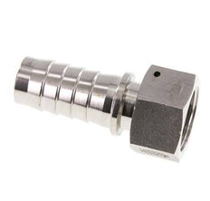 25x40 mm & G1'' Stainless Steel 1.4301 Hose Pillar with Union Nut DIN EN 14423 / DIN 2826