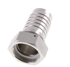 50x68 mm & G2'' Stainless Steel 1.4301 Hose Pillar with Union Nut DIN EN 14423 / DIN 2826
