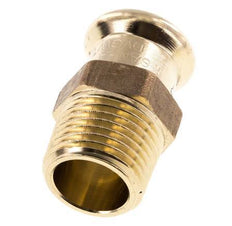 Press Fitting - 15mm Female & R 1/2'' Male - Copper alloy