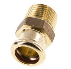 Press Fitting - 15mm Female & R 1/2'' Male - Copper alloy
