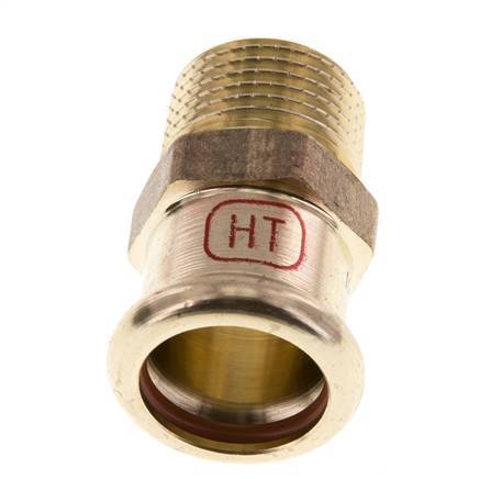 Press Fitting - 18mm Female & R 1/2'' Male - Copper alloy