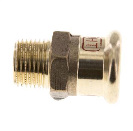 Press Fitting - 22mm Female & R 1/2'' Male - Copper alloy