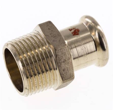 Press Fitting - 22mm Female & R 1'' Male - Copper alloy