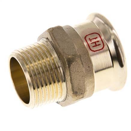 Press Fitting - 35mm Female & R 1'' Male - Copper alloy