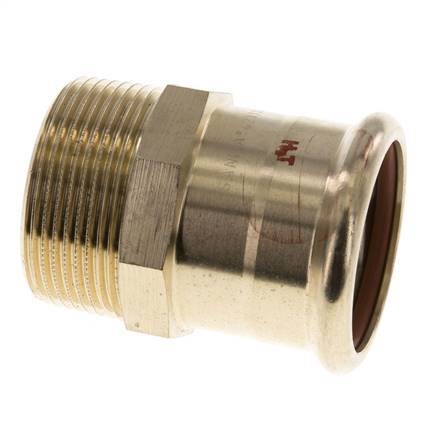Press Fitting - 42mm Female & R 1-1/2'' Male - Copper alloy
