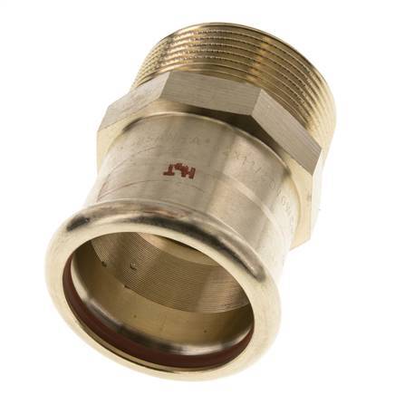 Press Fitting - 42mm Female & R 1-1/2'' Male - Copper alloy