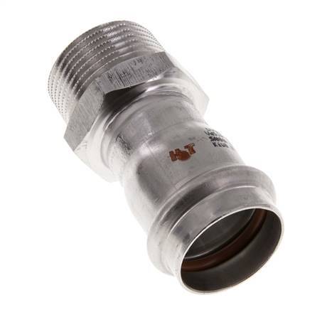 Press Fitting - 28mm Female & R 1'' Male - Stainless Steel