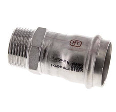 Press Fitting - 35mm Female & R 1'' Male - Stainless Steel