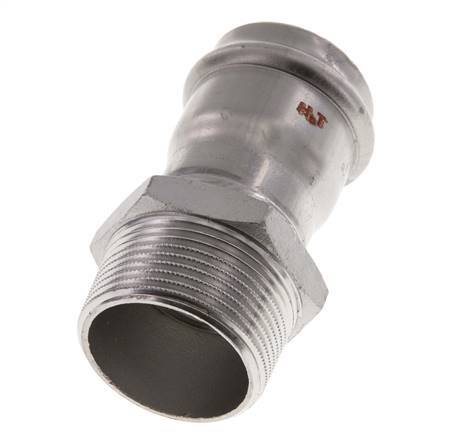 Press Fitting - 35mm Female & R 1-1/4'' Male - Stainless Steel