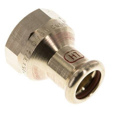 Press Fitting - 15mm Female & Rp 3/4'' Female - Copper alloy