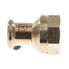 Press Fitting - 15mm Female & Rp 3/4'' Female - Copper alloy