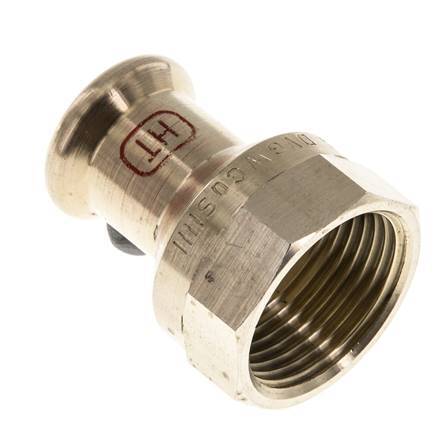 Press Fitting - 15mm Female & Rp 3/4'' Female - Copper alloy