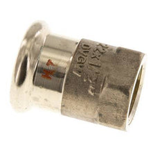 Press Fitting - 22mm Female & Rp 1/2'' Female - Copper alloy