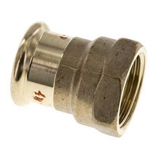 Press Fitting - 22mm Female & Rp 1'' Female - Copper alloy