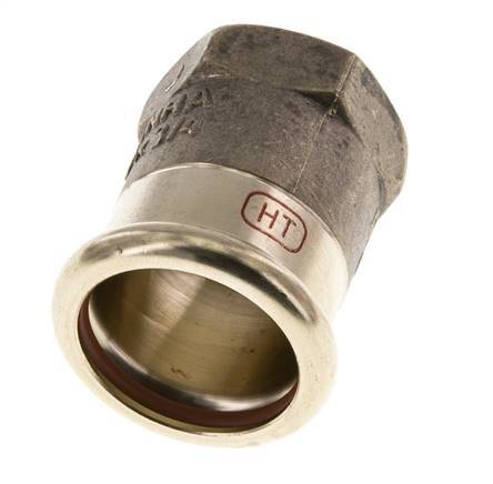 Press Fitting - 28mm Female & Rp 3/4'' Female - Copper alloy