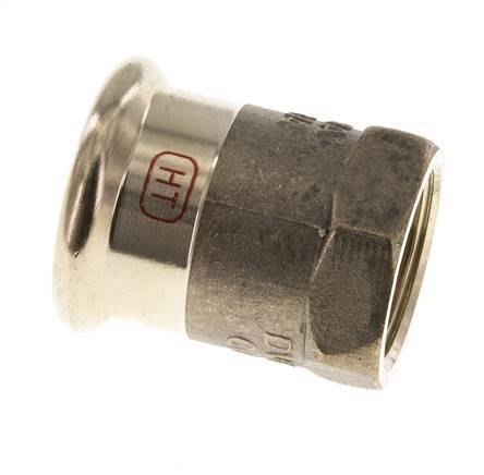 Press Fitting - 28mm Female & Rp 3/4'' Female - Copper alloy