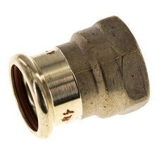 Press Fitting - 28mm Female & Rp 1'' Female - Copper alloy