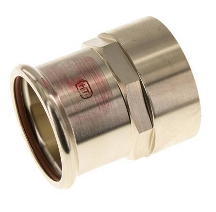 Press Fitting - 54mm Female & Rp 2'' Female - Copper alloy