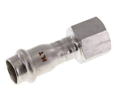 Press Fitting - 15mm Female & Rp 1/2'' Female - Stainless Steel