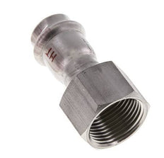 Press Fitting - 22mm Female & Rp 1'' Female - Stainless Steel