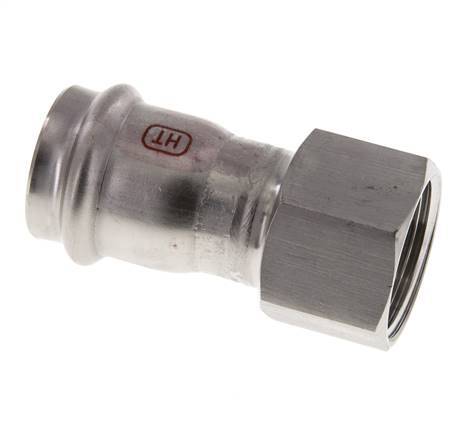 Press Fitting - 28mm Female & Rp 1'' Female - Stainless Steel