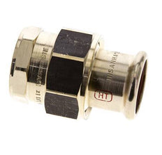 Union Press Fitting - 28mm Female & Rp 1'' Female - Copper alloy Flat Sealing