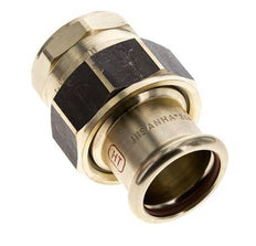 Union Press Fitting - 28mm Female & Rp 1'' Female - Copper alloy Flat Sealing