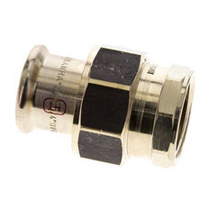 Union Press Fitting - 28mm Female & Rp 1'' Female - Copper alloy Flat Sealing