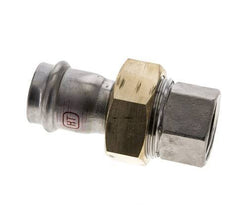 Union Press Fitting - 28mm Female & Rp 1'' Female - Stainless Steel Flat Sealing
