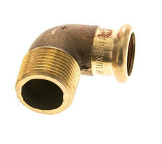 90deg Elbow Press Fitting - 18mm Female & R 3/4'' Male - Copper alloy
