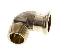 90deg Elbow Press Fitting - 22mm Female & R 3/4'' Male - Copper alloy