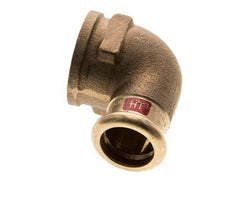 90deg Elbow Press Fitting - 18mm Female & Rp 3/4'' Female - Copper alloy
