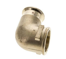 90deg Elbow Press Fitting - 35mm Female & Rp 1-1/4'' Female - Copper alloy