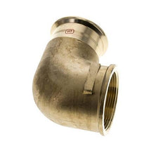 90deg Elbow Press Fitting - 54mm Female & Rp 2'' Female - Copper alloy
