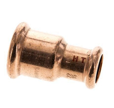 Press Fitting - 15mm Female & 22mm - Copper alloy