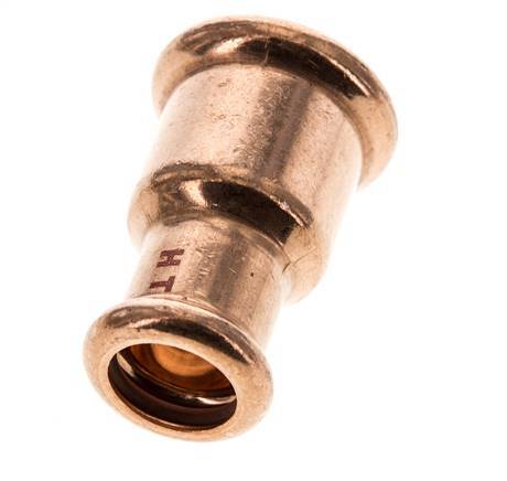 Press Fitting - 15mm Female & 22mm - Copper alloy