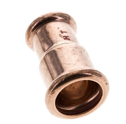 Press Fitting - 18mm Female & 22mm - Copper alloy