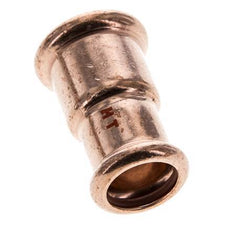 Press Fitting - 18mm Female & 22mm - Copper alloy