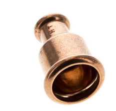 Press Fitting - 15mm Female & 28mm - Copper alloy