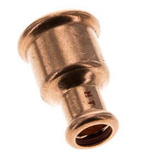 Press Fitting - 15mm Female & 28mm - Copper alloy