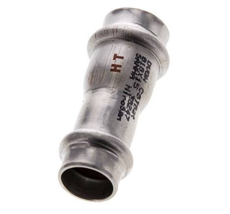Press Fitting - 15mm Female & 18mm - Stainless Steel
