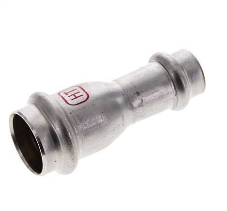 Press Fitting - 15mm Female & 22mm - Stainless Steel