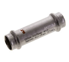 Press Fitting - 18mm Female - Stainless Steel Long