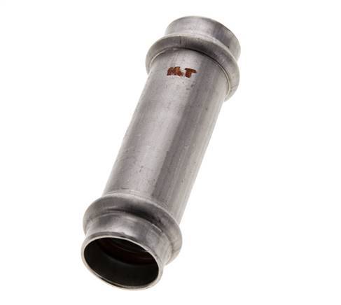 Press Fitting - 18mm Female - Stainless Steel Long