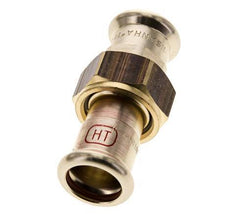 Union Press Fitting - 18mm Female - Copper alloy Flat Sealing