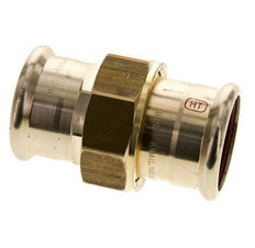 Union Press Fitting - 42mm Female - Copper alloy Flat Sealing