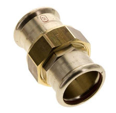 Union Press Fitting - 42mm Female - Copper alloy Flat Sealing